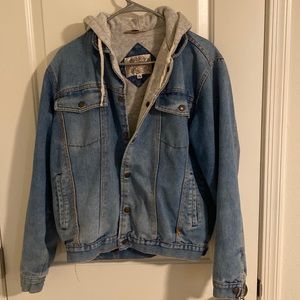 Jean jacket with cotton lining